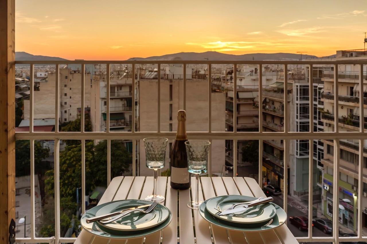 Blue And White Apartment Vipgreece Athens Exterior photo